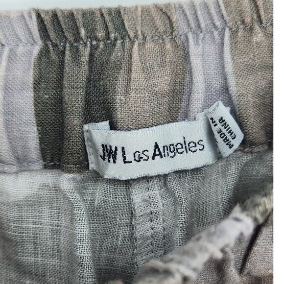 Johnny Was Sidra Camo Print‎ Embroidered Women's Linen Jogger Pants Size XS - Picture 9 of 9